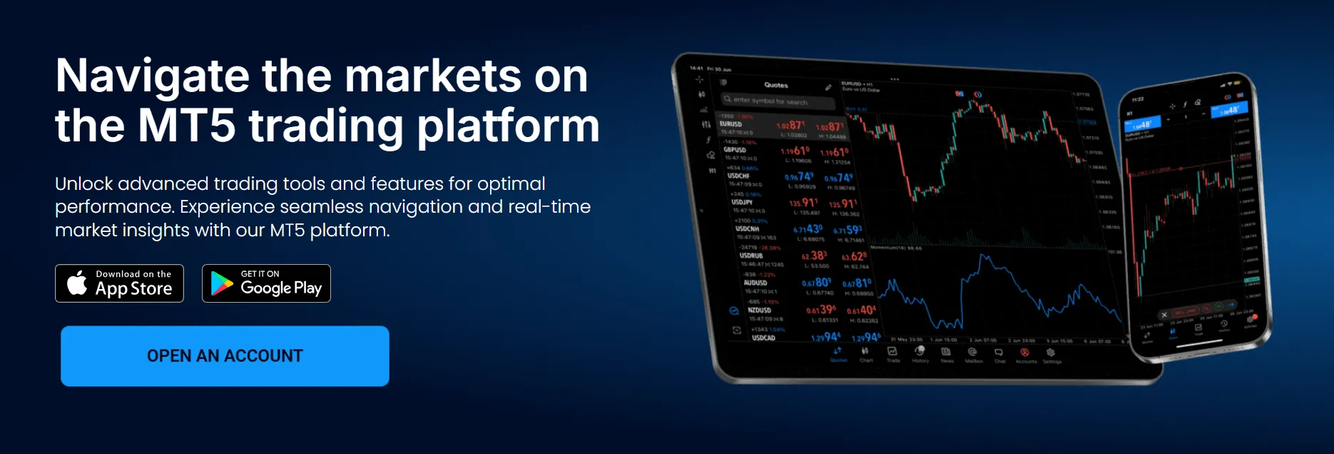 MT5 platform