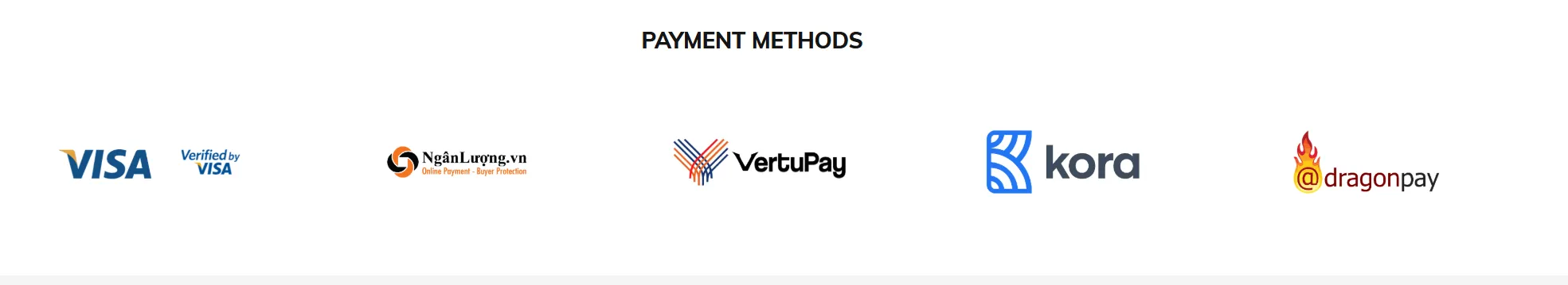 Payment methods