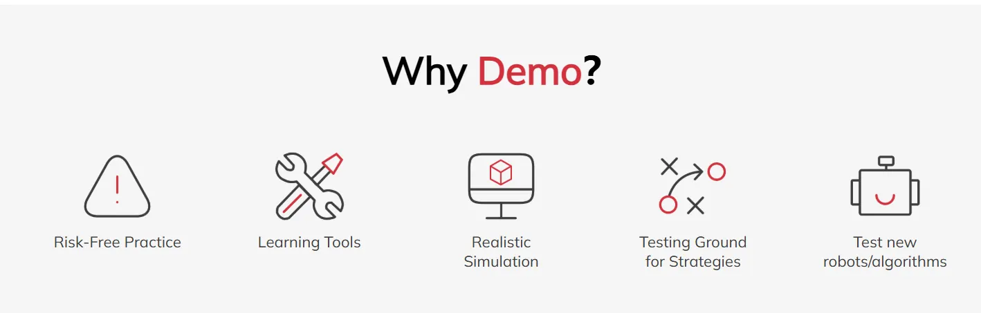 Demo accounts