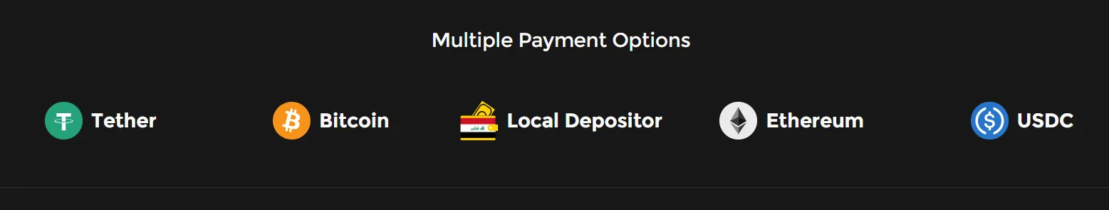 Payment options