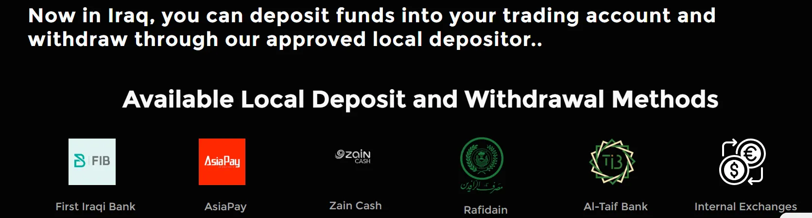 Deposit and Withdrawal