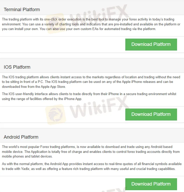 Trading Platform