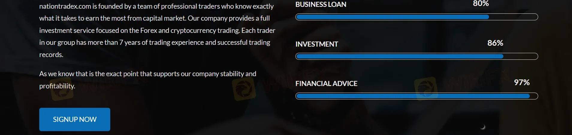 What Can I Trade on NATION TRADEX?