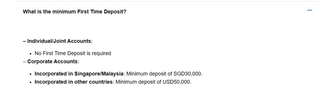 Deposit and Withdrawal
