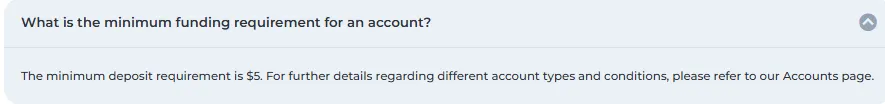 Deposit and Withdrawal