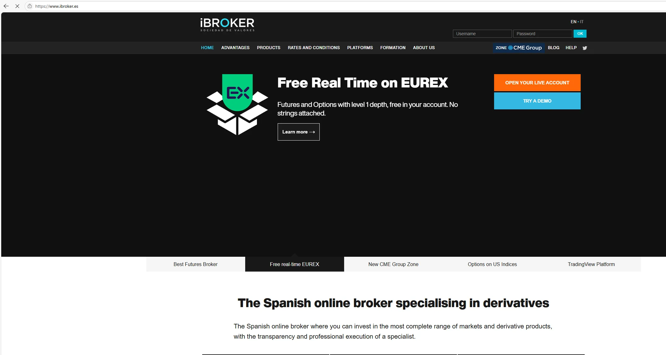 iBroker Information
