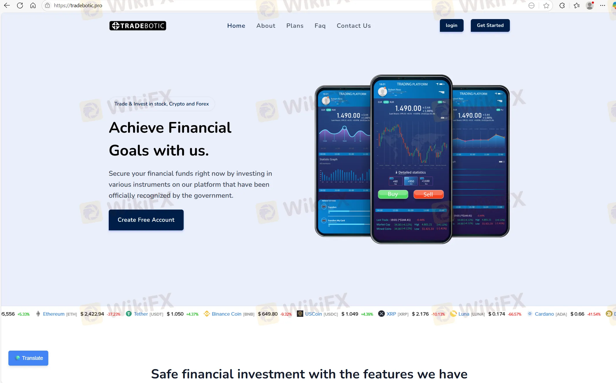 Global Precious Metals' homepage