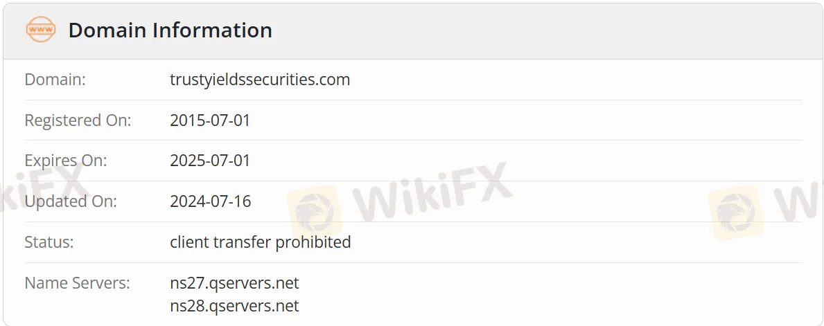 Domain information