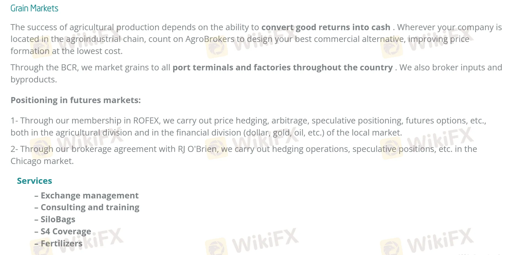Grain Markets