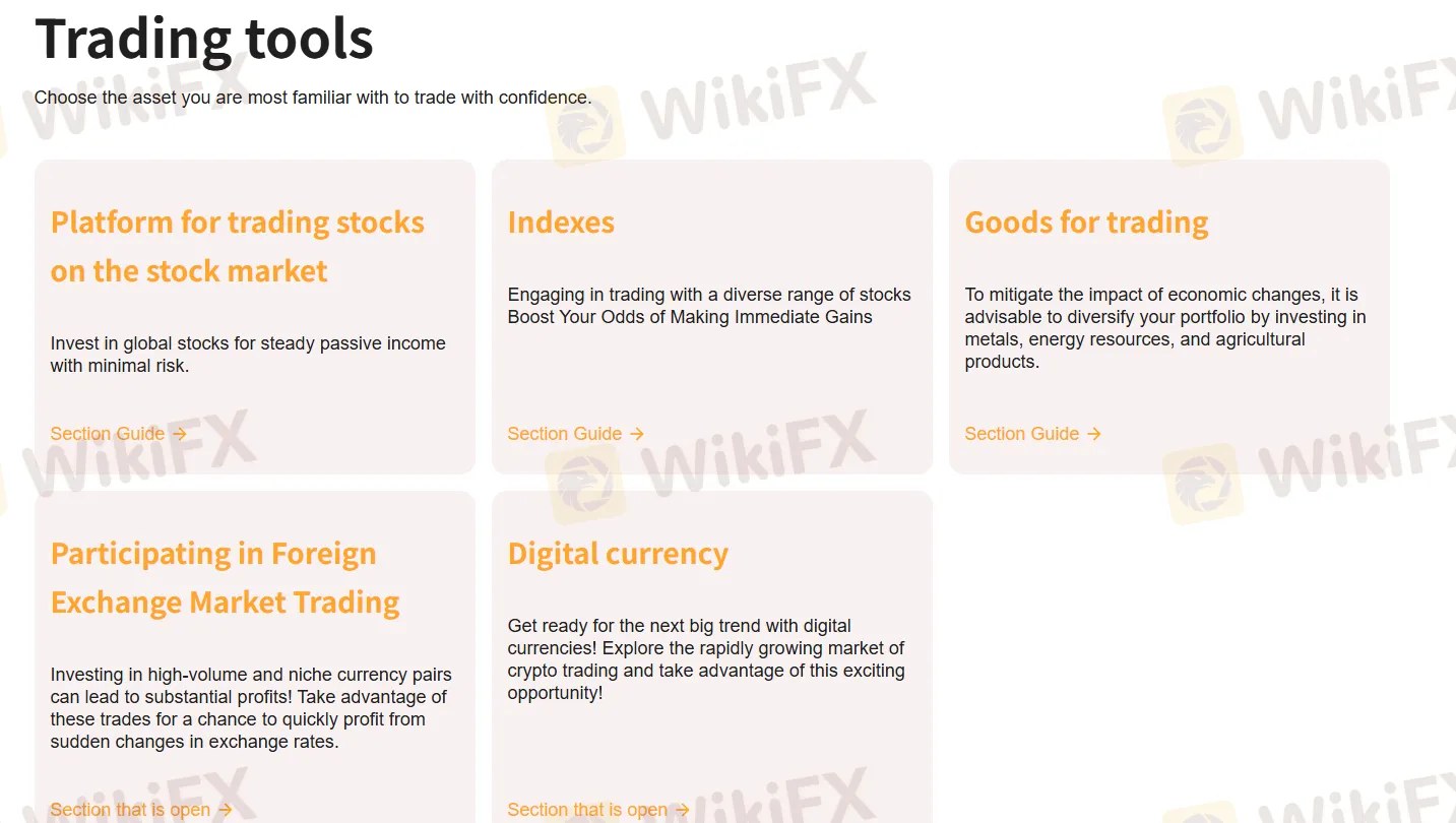 What Can I Trade on Tredero?