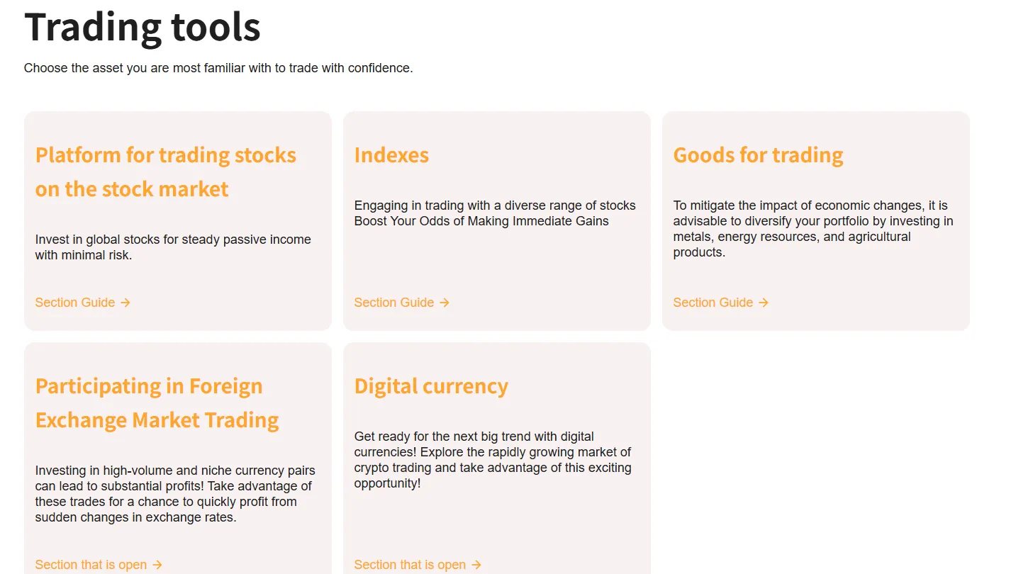 What Can I Trade on Tredero?
