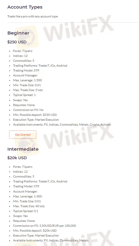 Account comparison 1