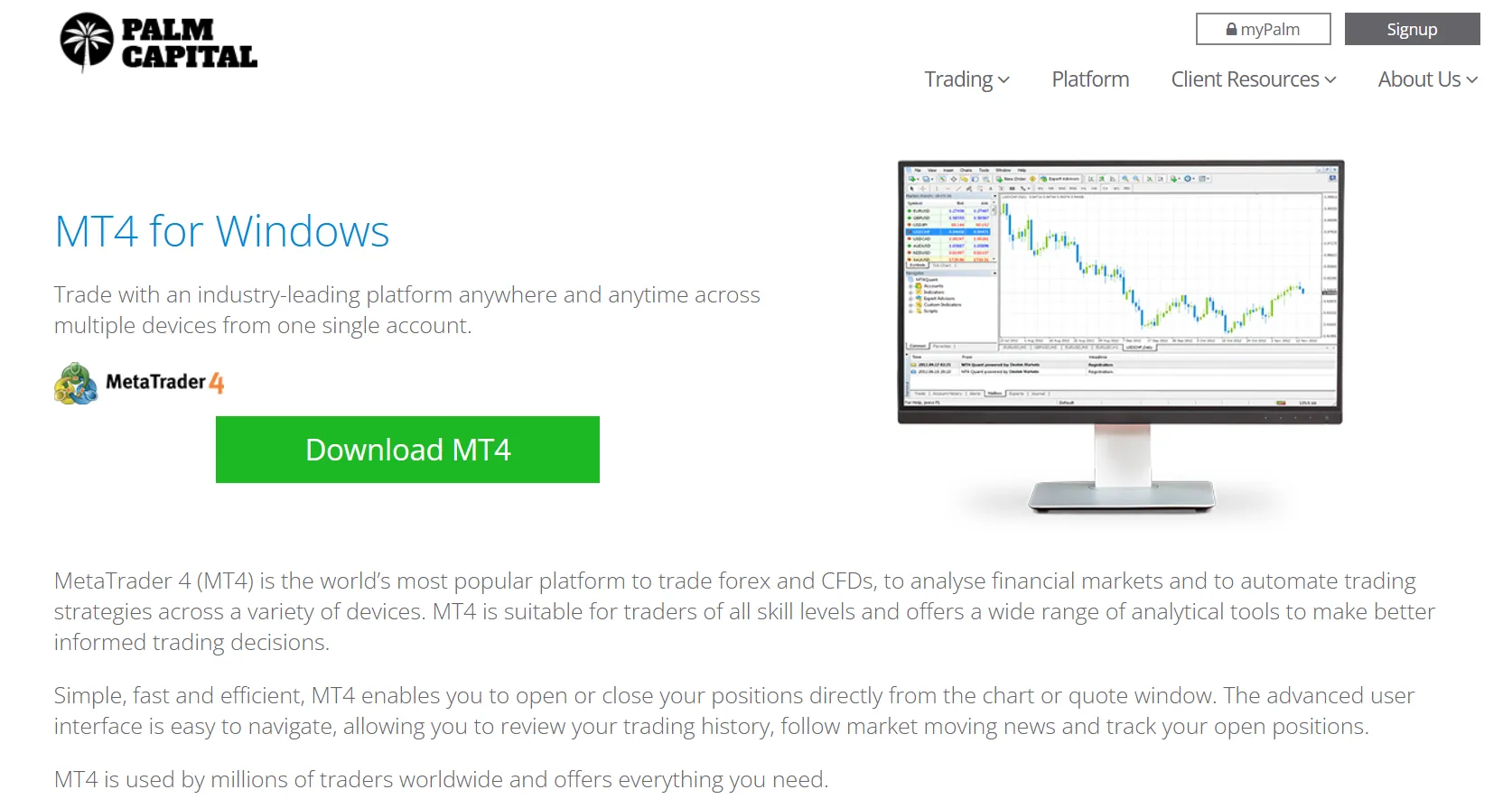 MT4 platform