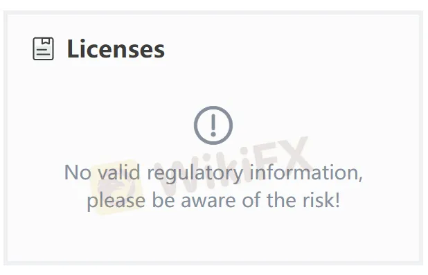 No license No license