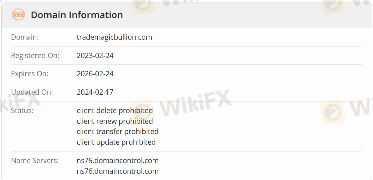 Domain information
