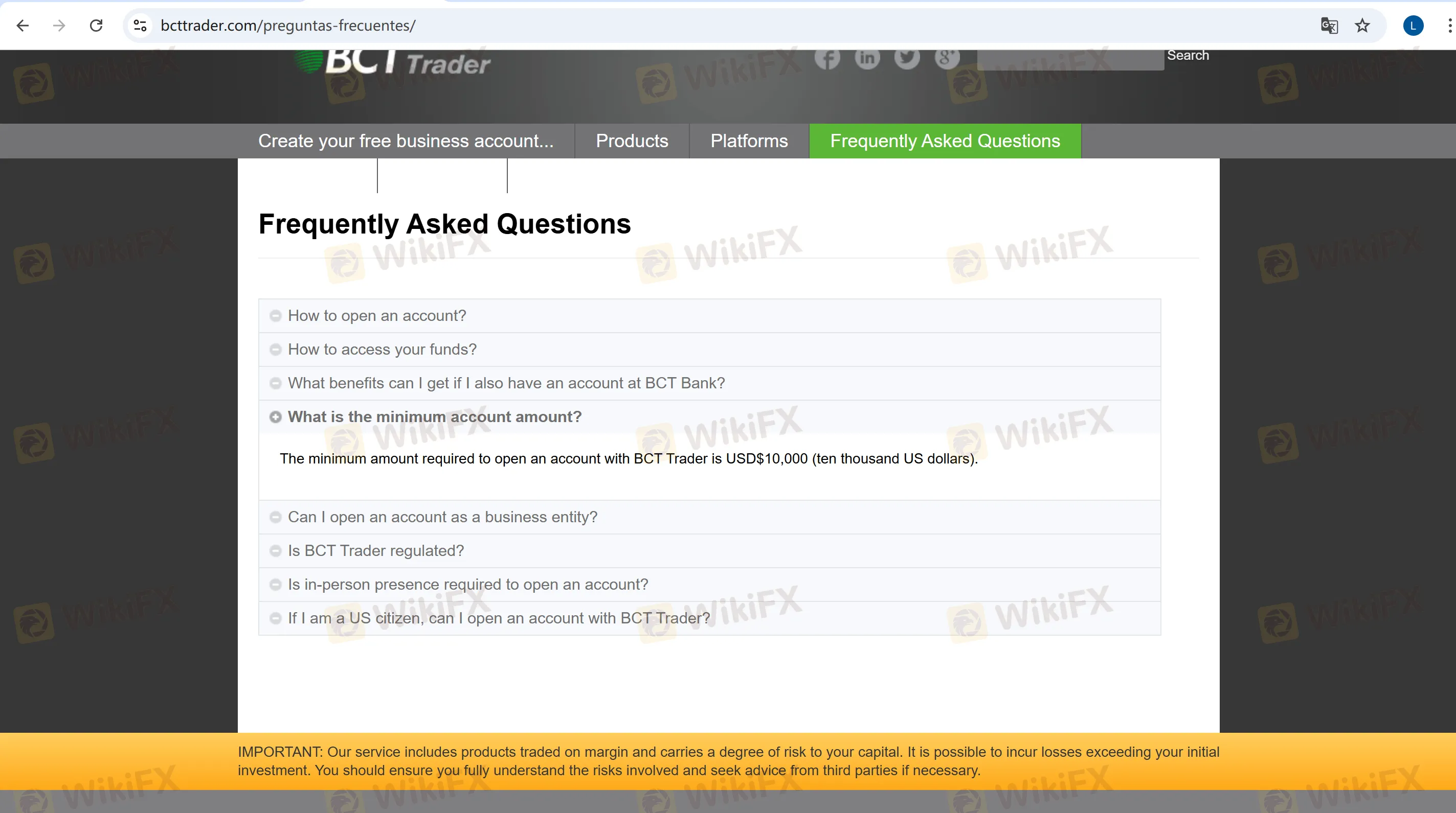 Deposit and Withdrawal