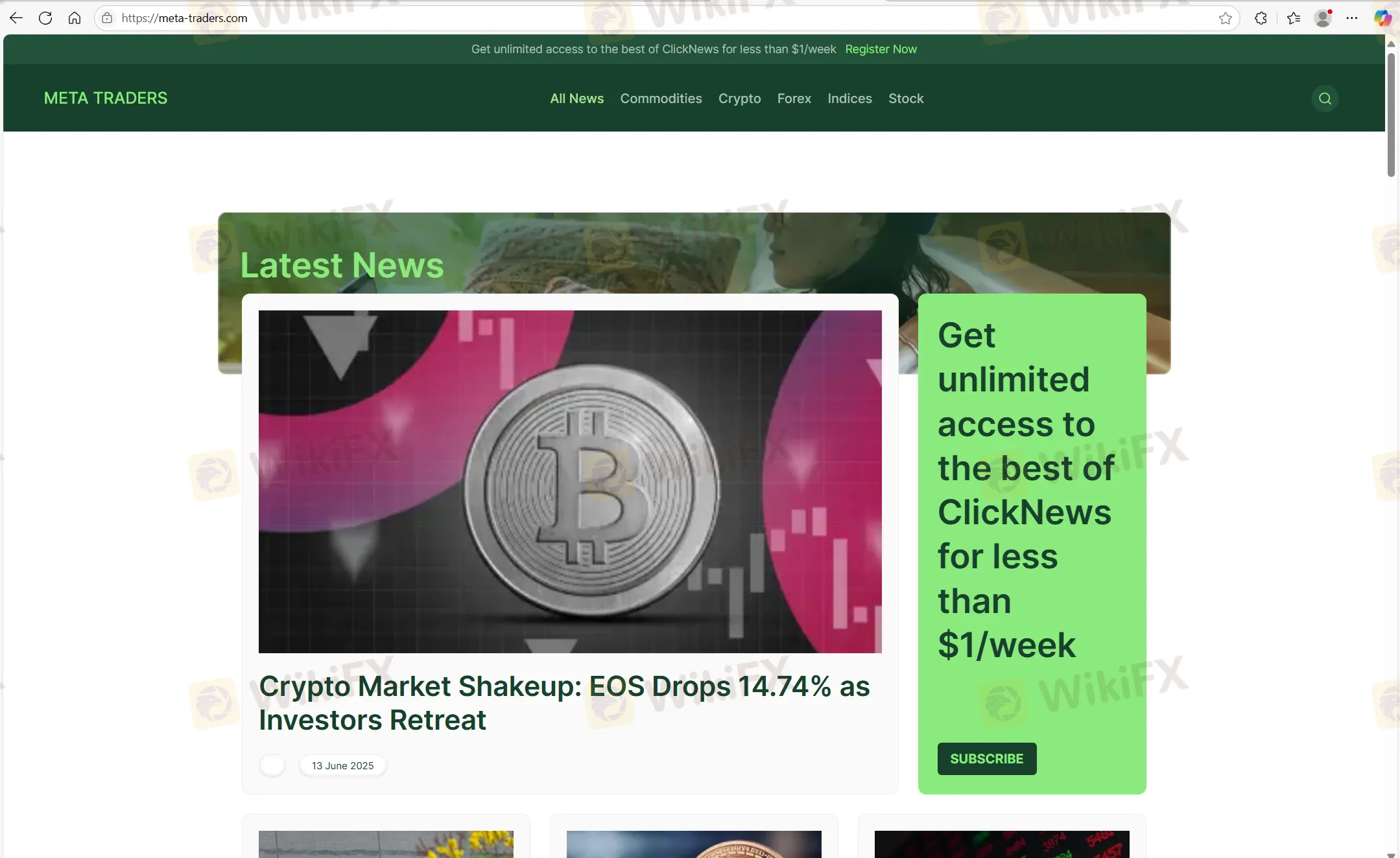 Meta-Traders' homepage