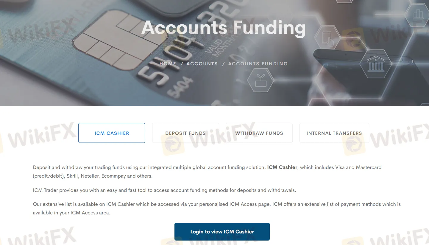 Deposit and Withdrawal