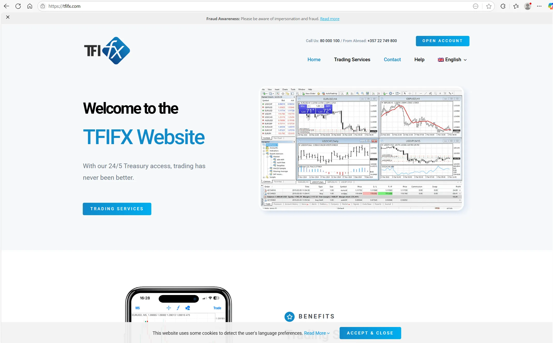 TFIFX's homepage