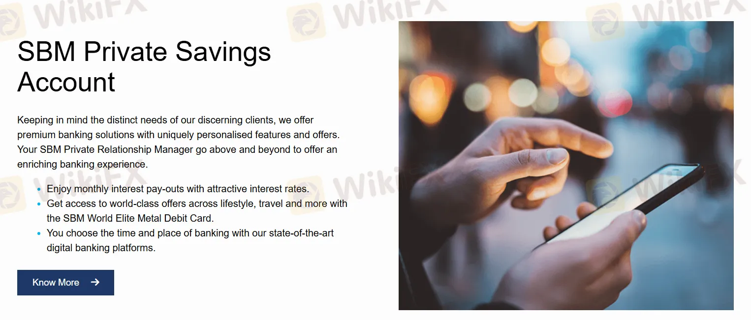 SBM Private Savings Account