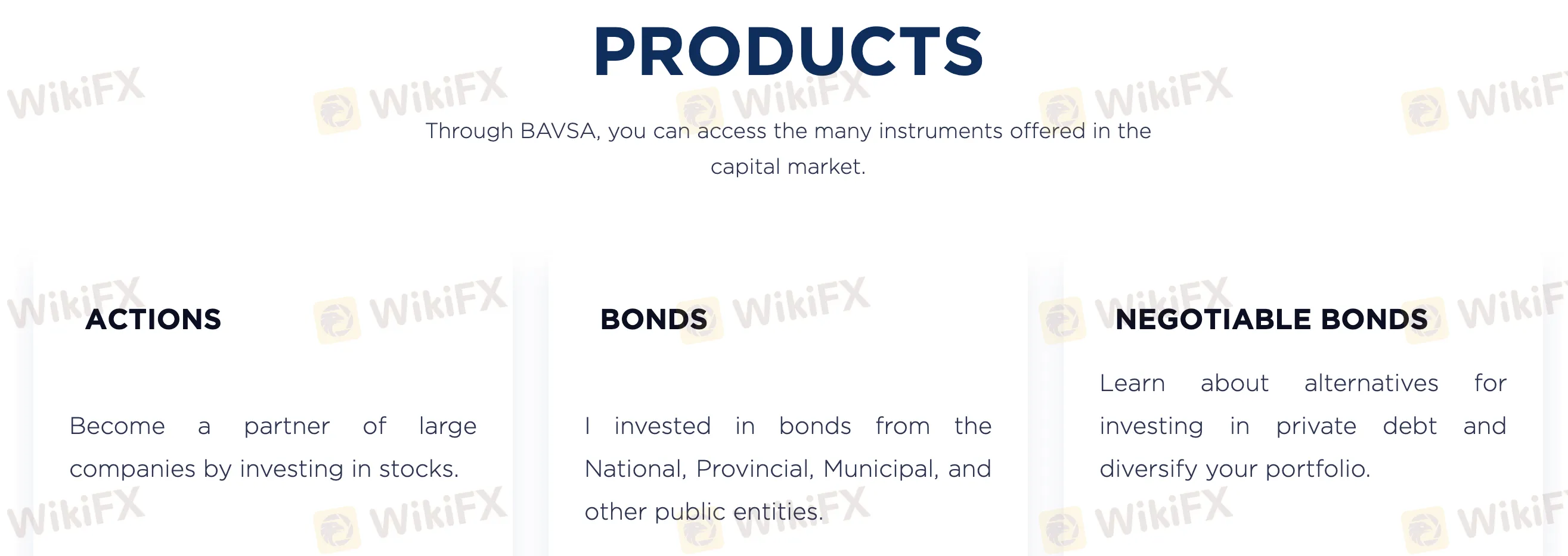 What Can I Trade on BAVSA?