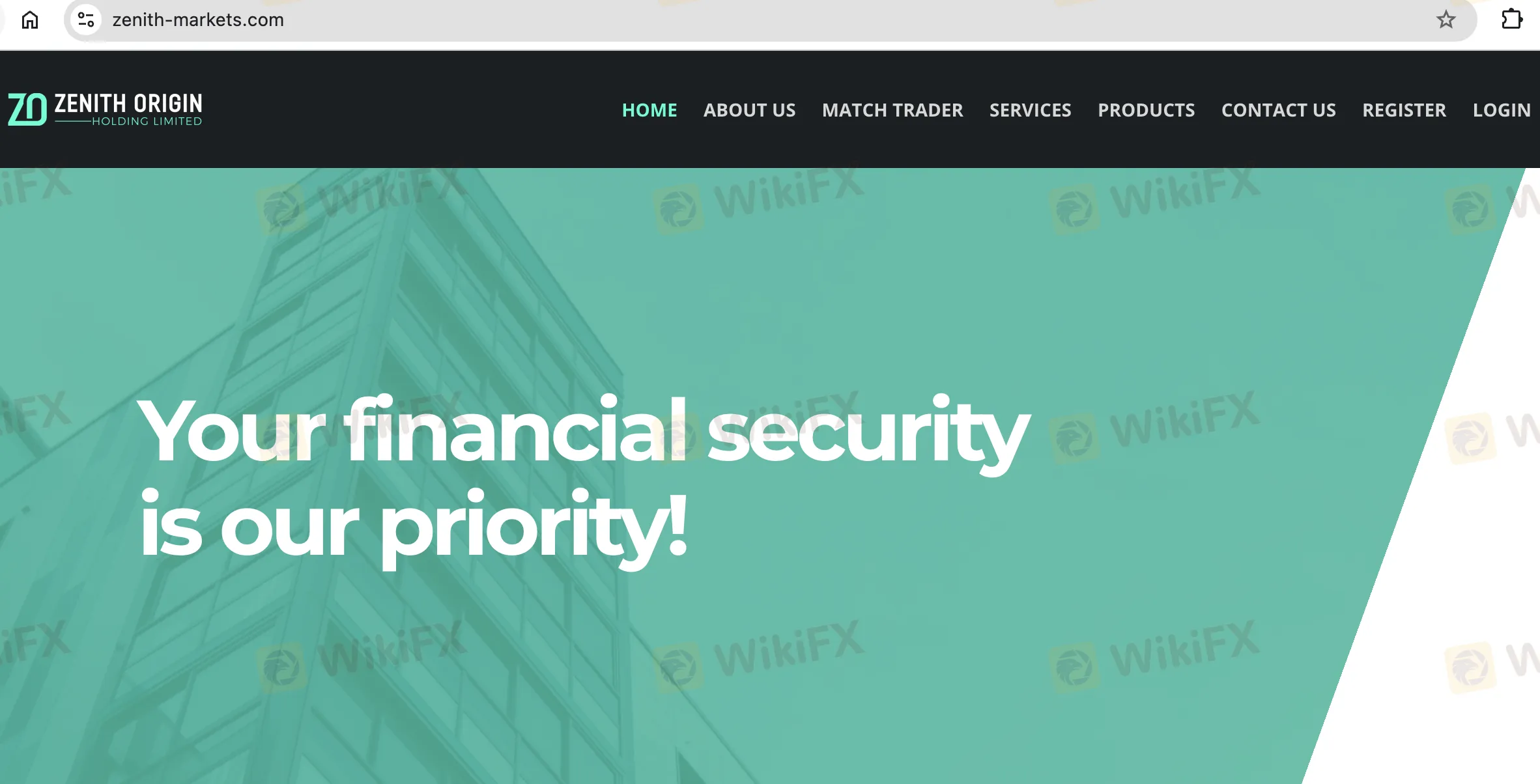 Zenith's homepage