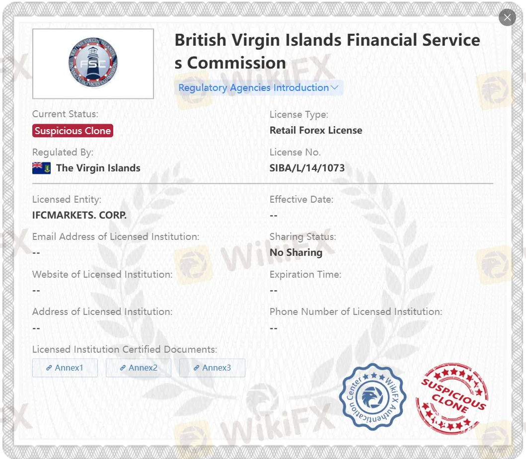 Suspicious clone FSC license