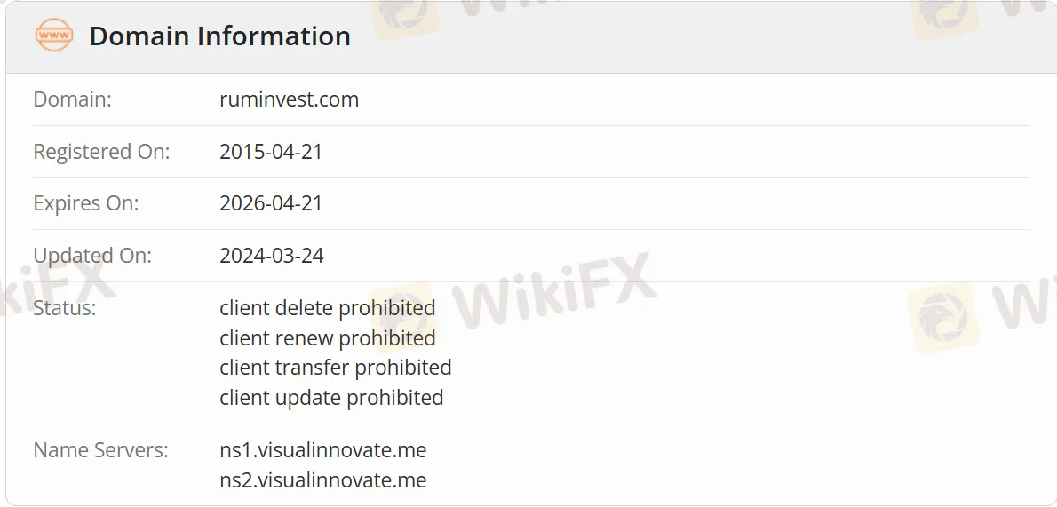 Domain information