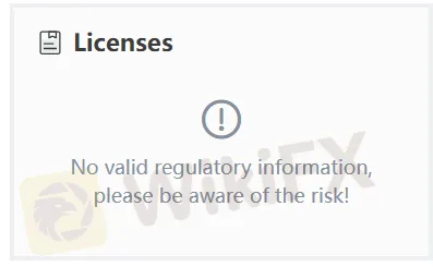 No license