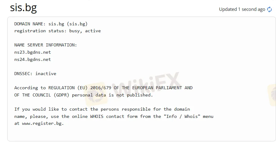 Domain information