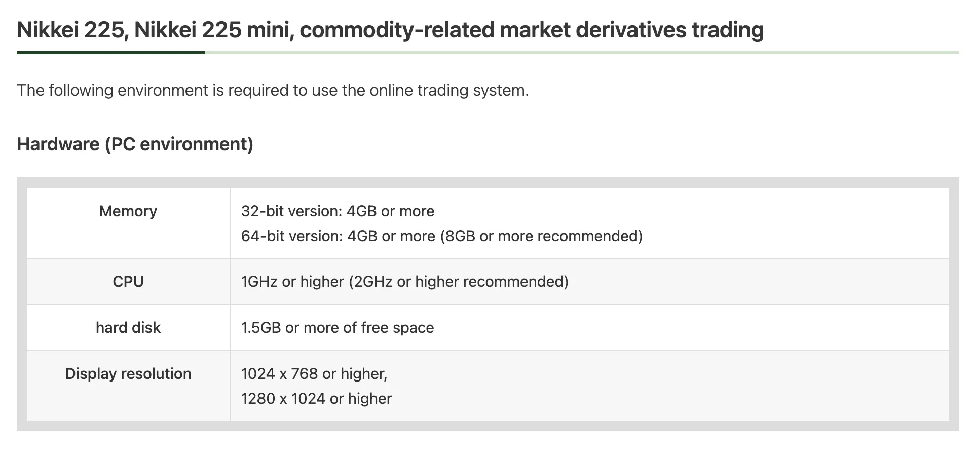 Trading Platform