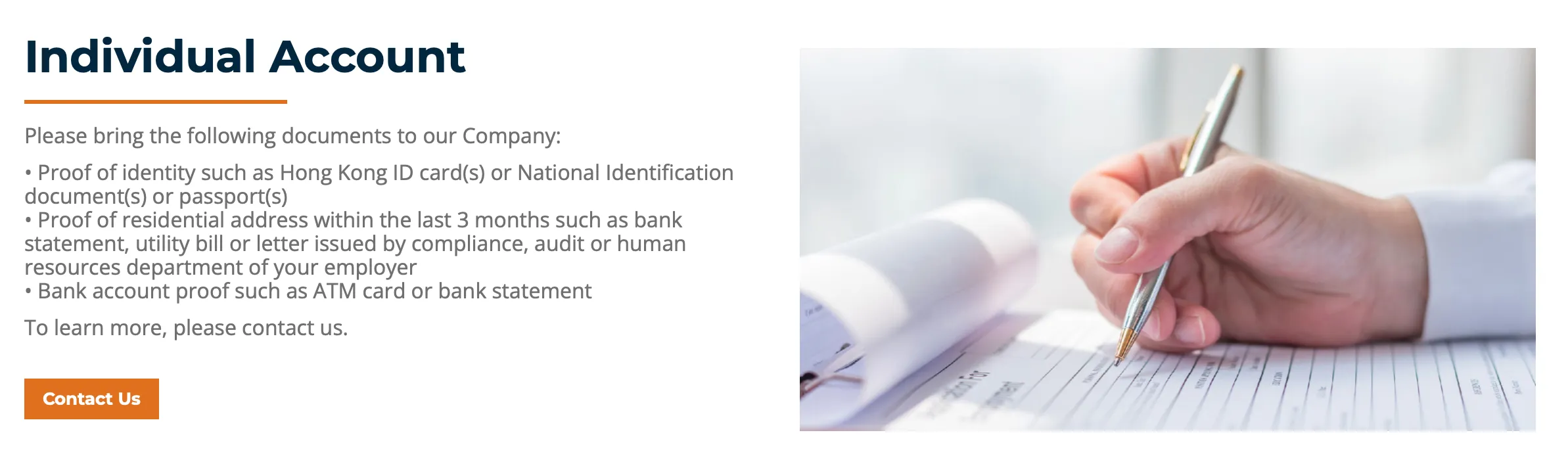 Account Types