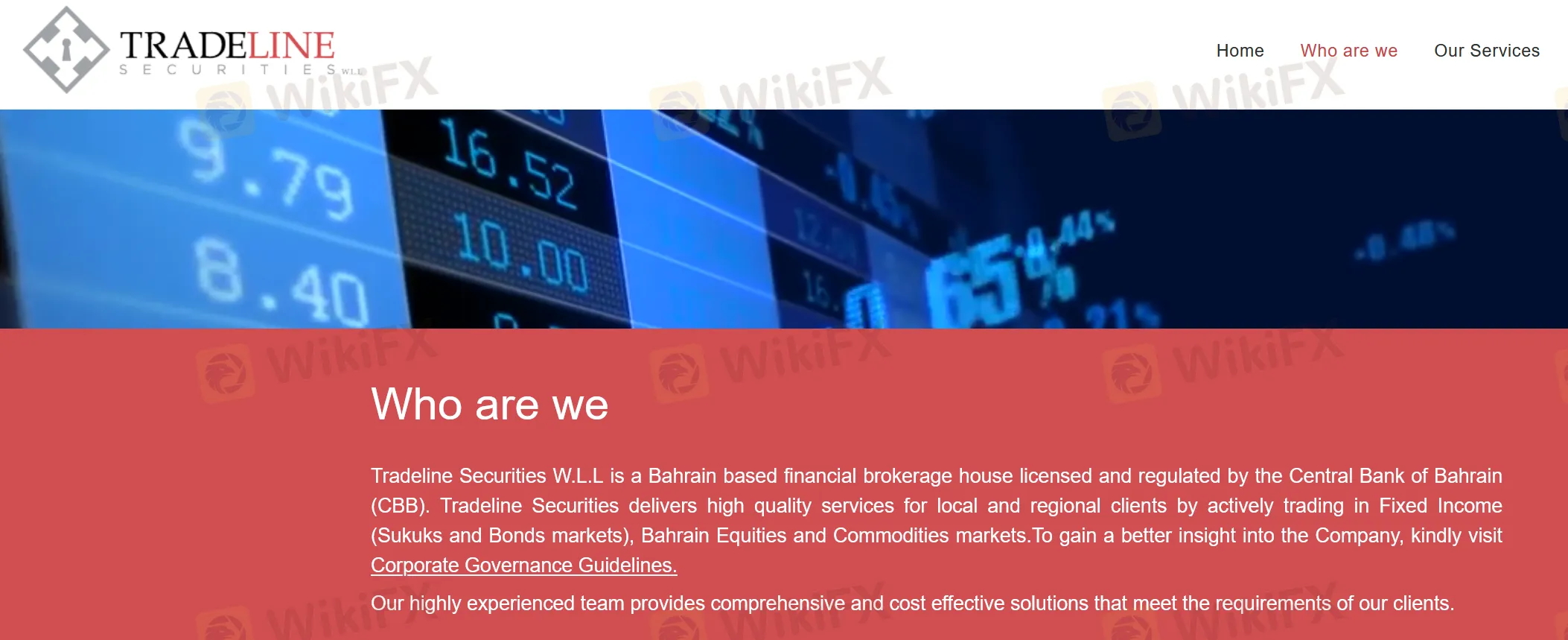 Tradeline Securities Services