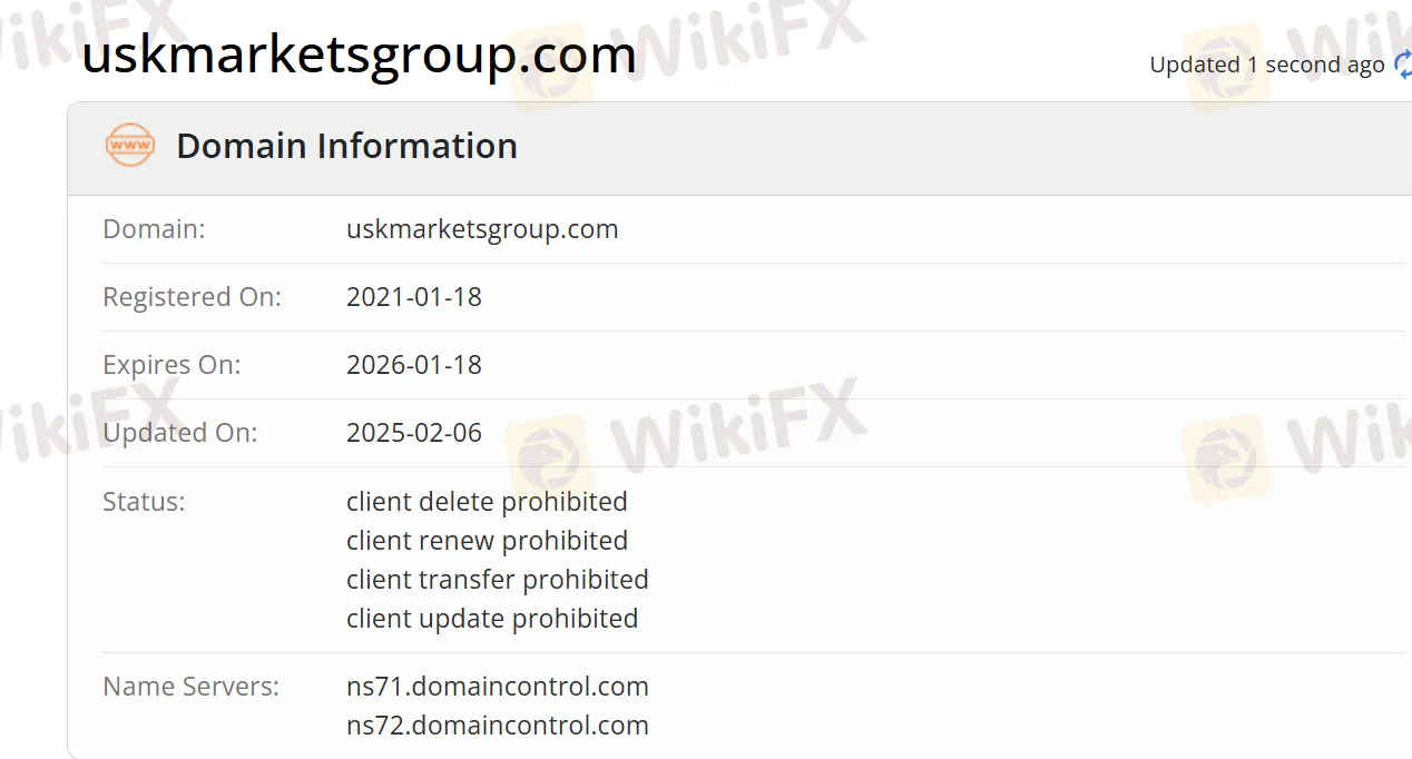 Domain information Domain information