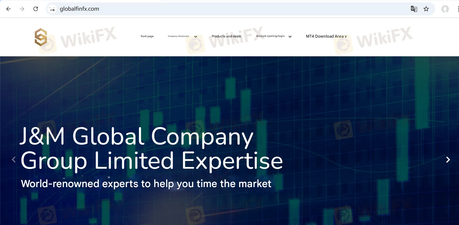 GLOBAL FX's homepage