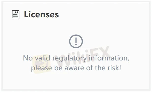 No license