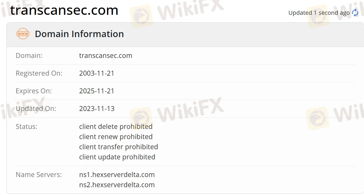Domain information