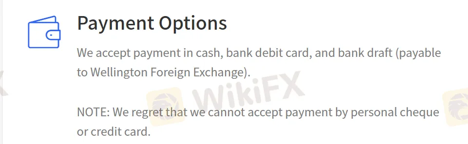 Payment options