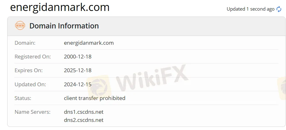 Domain information
