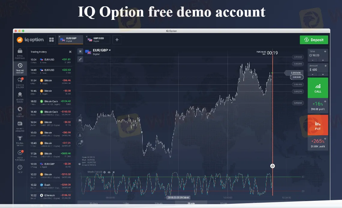 Demo account