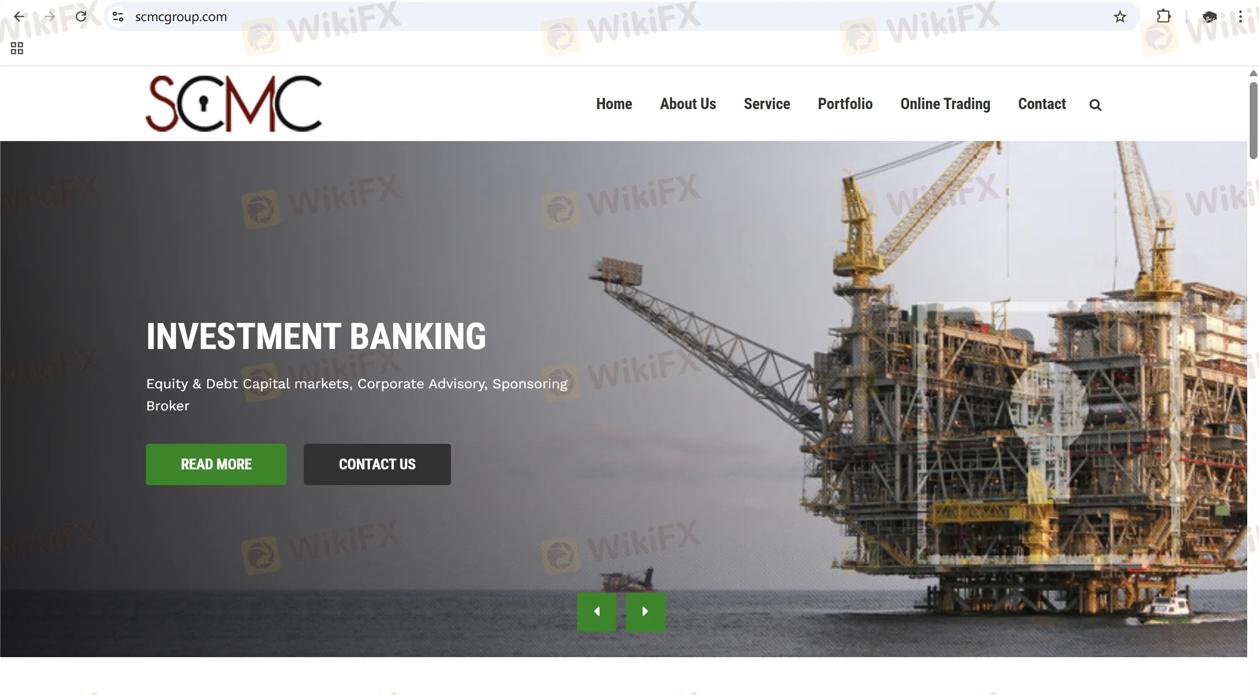 SCMC's homepage