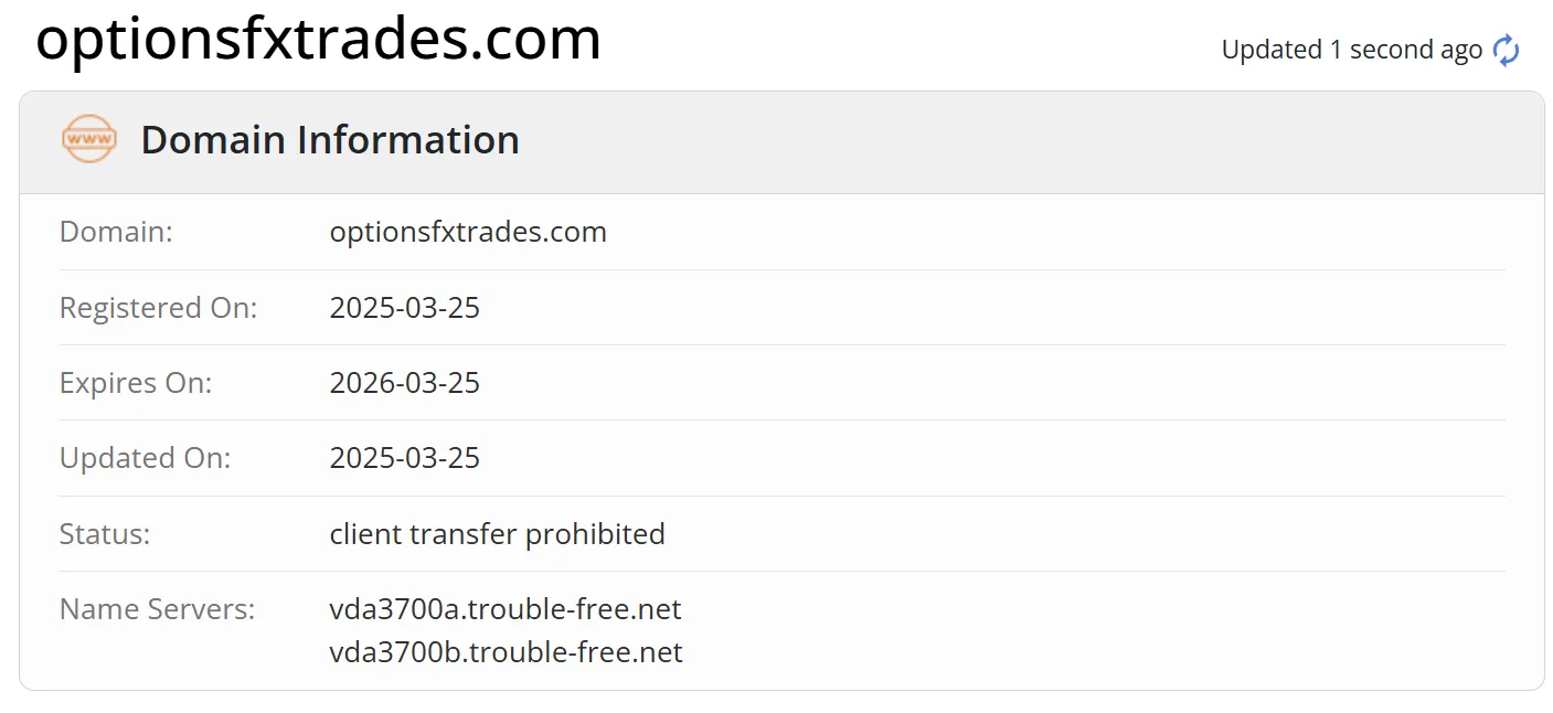 Domain information Domain information