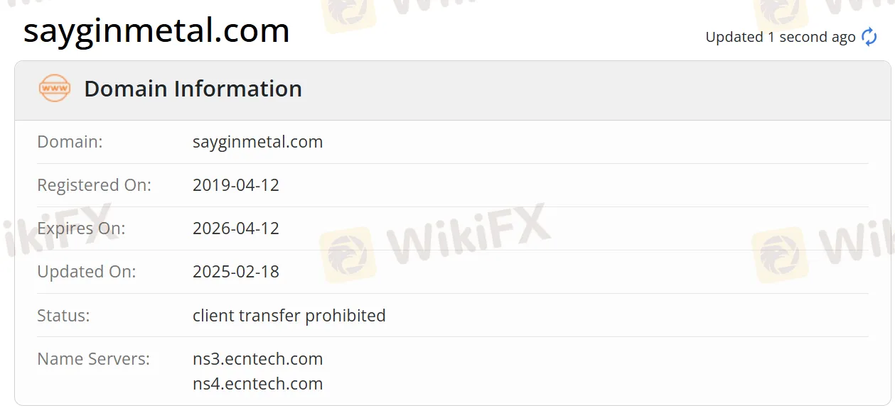 Domain information