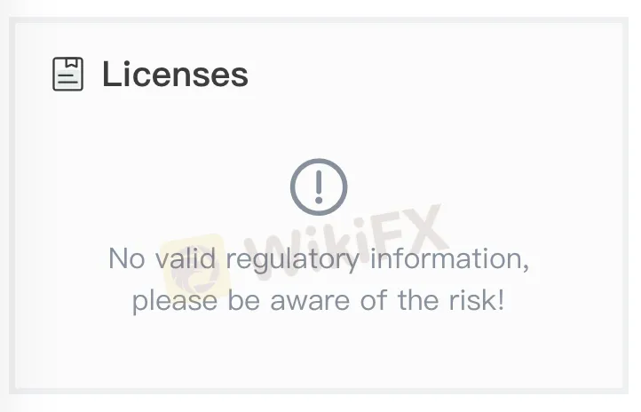 No license