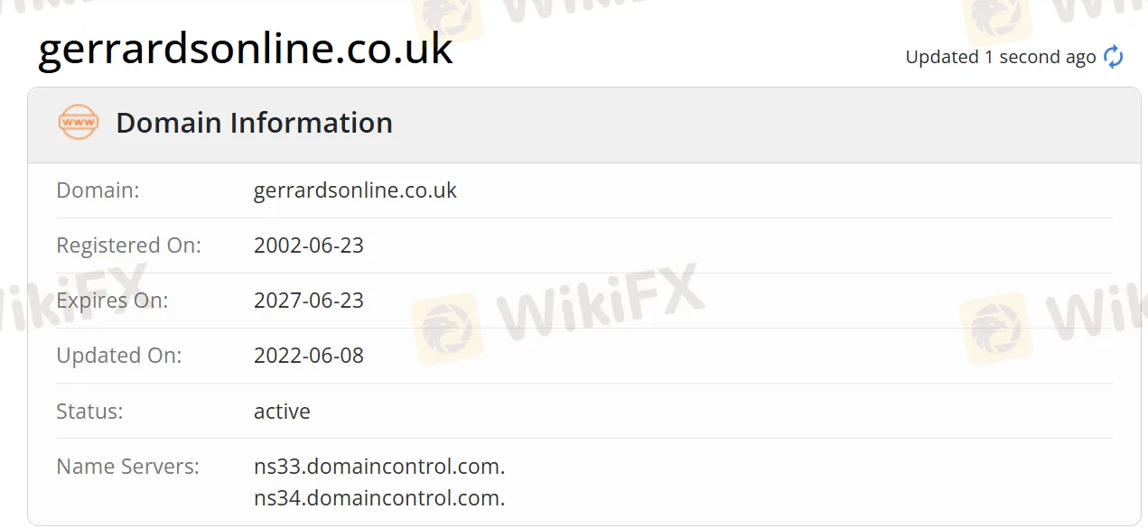 Domain information