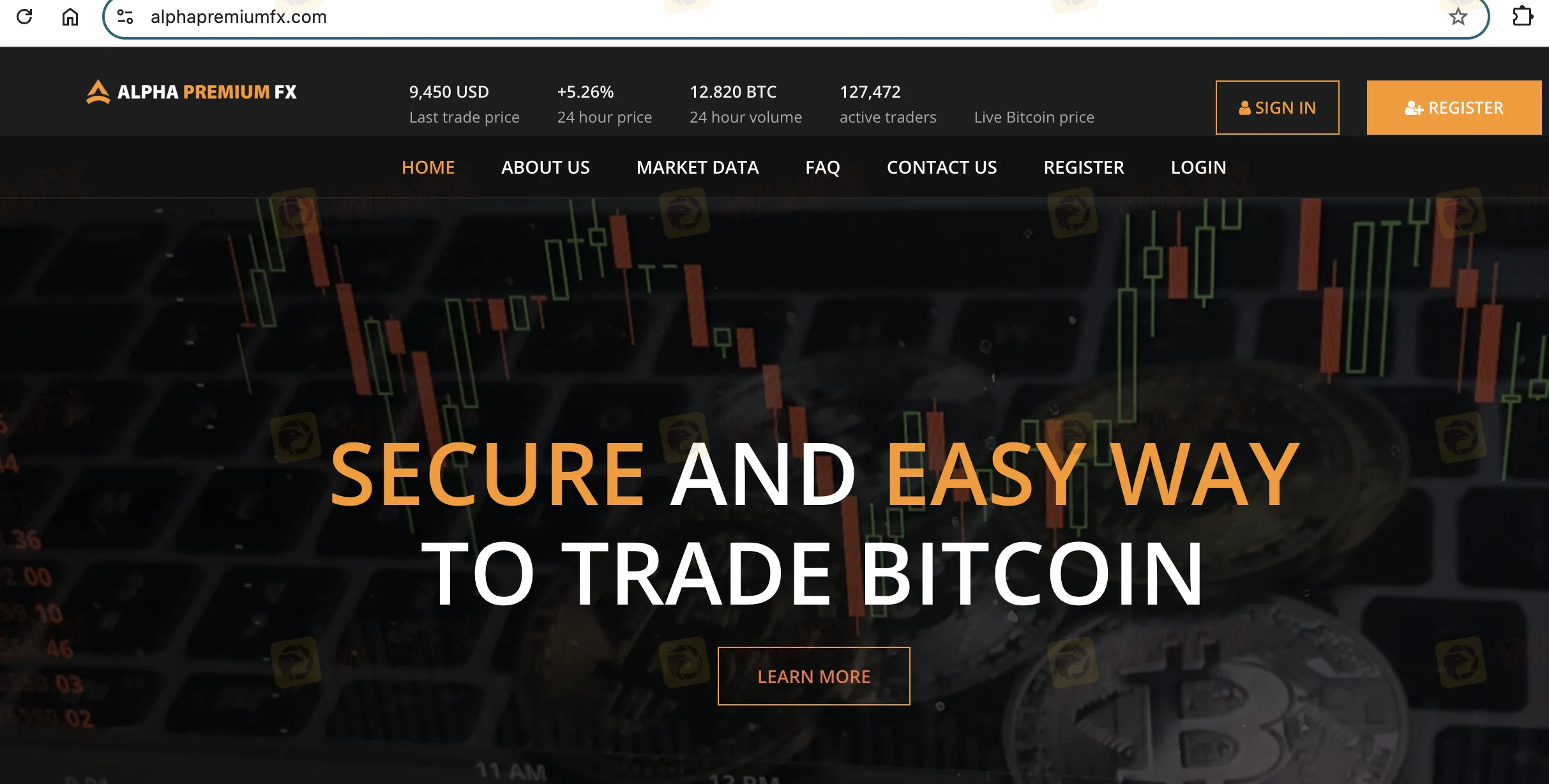 Alpha Premium Fx's homepage