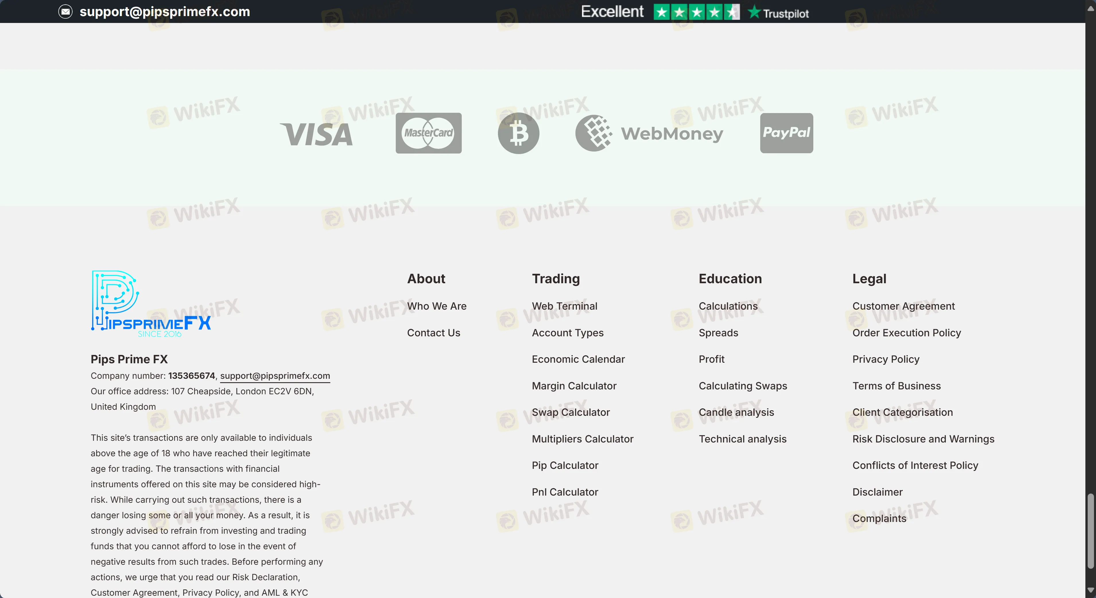 Deposit and Withdrawal