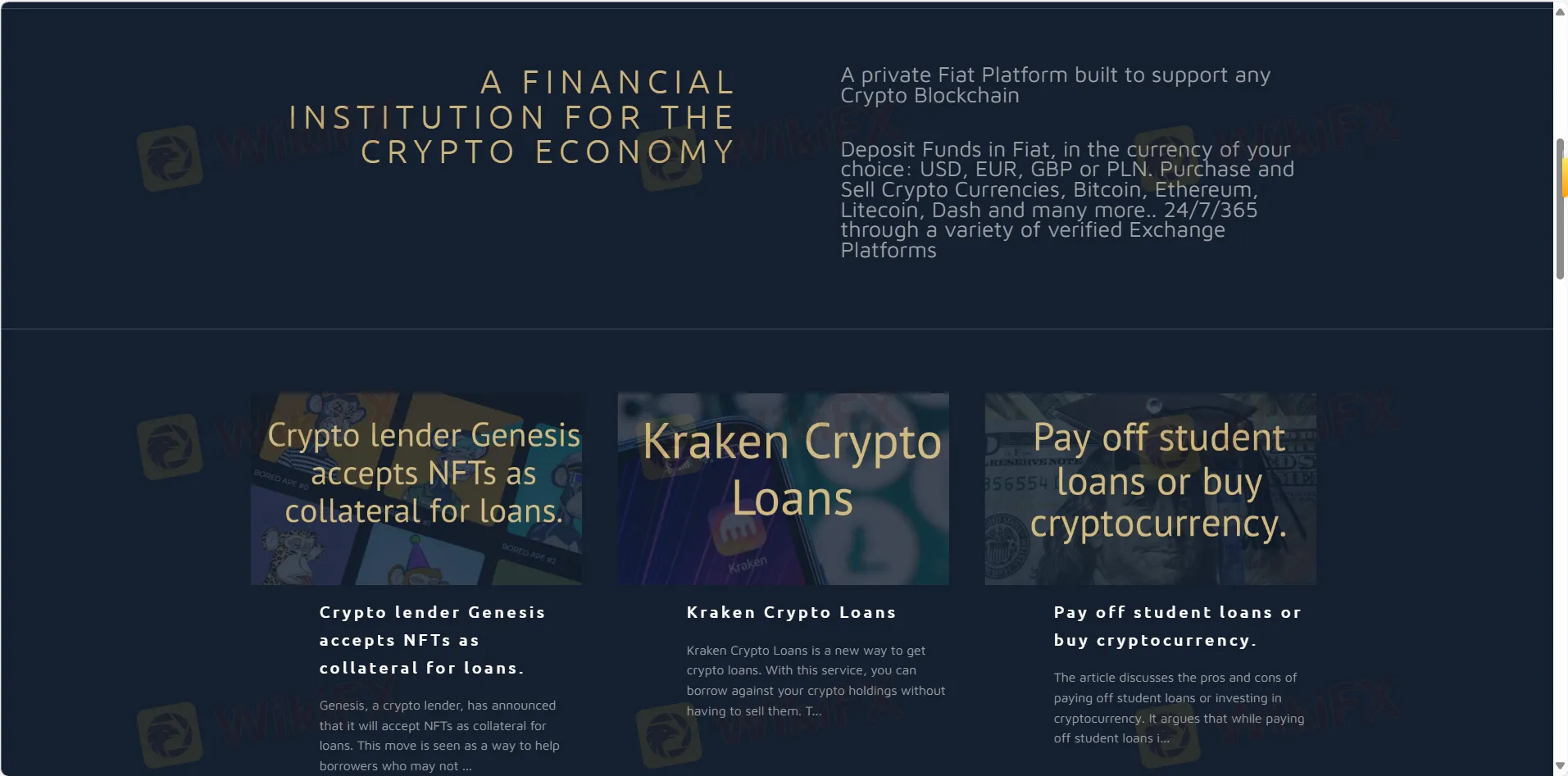 What Can I Trade on Crypto Capital?1