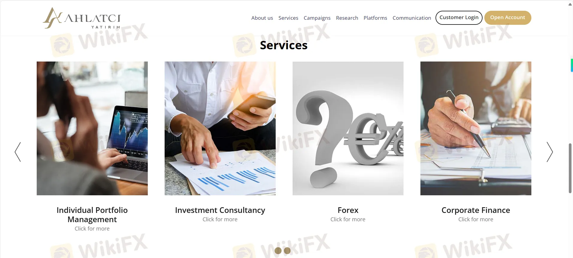 ¿Qué puedo negociar en Ahlatcı Investment?