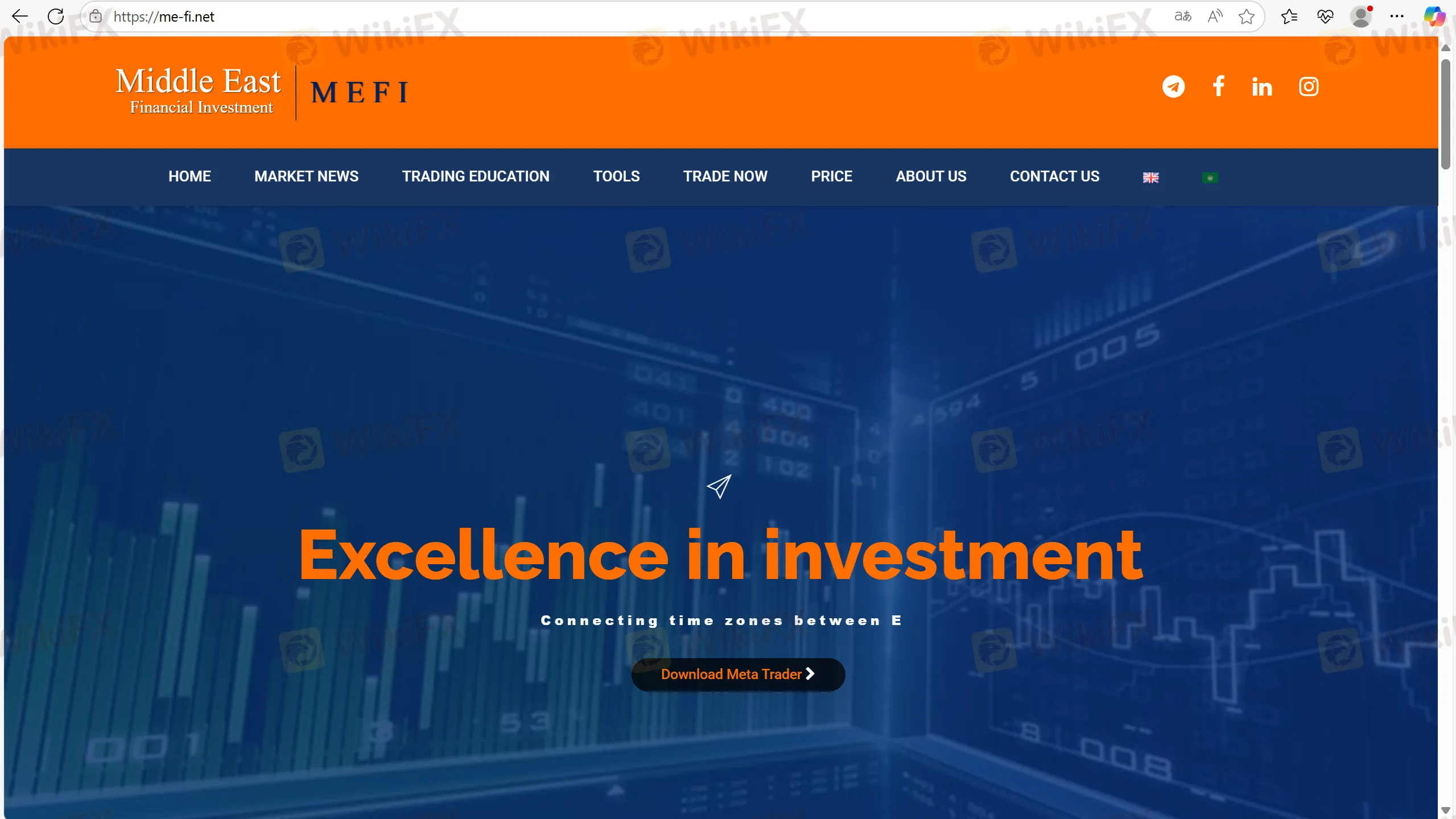 MEFI's homepage